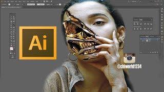 GOLD - SKULL - SPEED ART