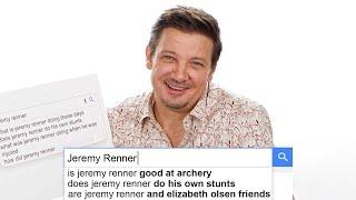 Jeremy Renner Answers The Web's Most Searched Questions | WIRED