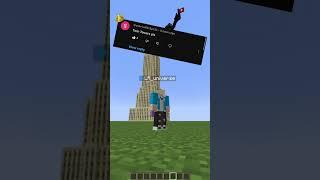 Part 11: twin towers #java #minecraft #cavegame #memes #chill #bedrock