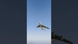 Malaysian Airbus A380 Airplane Collide & Crash After Mid Air Explosion - GTA 5