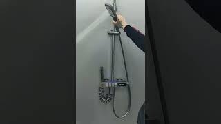 Constant temperature shower shower set, Gray color  home bathroom toilet shower