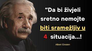 Nemojte se Sramiti u 4 situacija | Albert Einstein Životne Lekcije