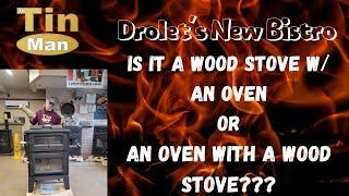 Drolet's New Bistro Wood Burning Cookstove