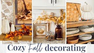  COZY FALL DECORATE WITH ME 2024  Part 3 | Fall Decorating Ideas | Trader Joes Fall 2024