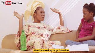Coaching Senta with my stubborn kid. very hilarious #lizzyjayskits #omoibadan