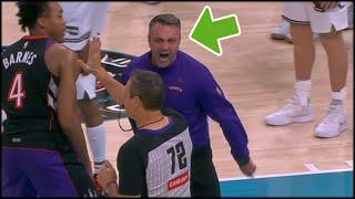 A FURIOUS Darko Rajaković is ejected and thrown out the game vs Memphis Grizzlies