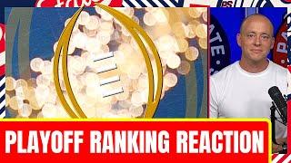 College Football Playoff Rankings - Josh Pate REACTION