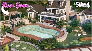 First Time Using CC  @MrOlkan 's Better Pools Kit - Sims 4 Speed Build | Kate Emerald