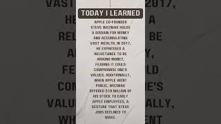 Steve Wozniak's Wealth Philosophy: Values Over Money  | A Different Approach to Success