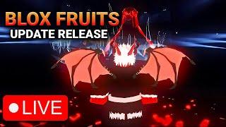 BLOX FRUITS UPDATE RELEASE DATE DROPPING TODAY?! LIVE STREAM