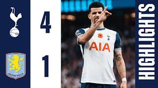 Tottenham Hotspur 4-1 Aston Villa | Premier League Highlights | Solanke double as Spurs THRASH Villa