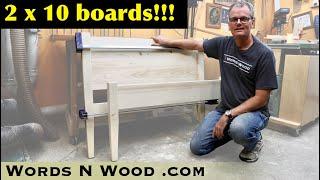 HOW To Build a simple bed using CONSTRUCTION Lumber // WnW 252