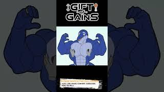 Envy, struggle, reward! Gift of Gains, Ep.05 #furry #visualnovel #muscle #musclegrowth #gaming #flex