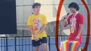 Cash and Nico face reveal at Vidcon