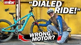 Yeti MTe e-bike with TQ motor - new bike day vlog