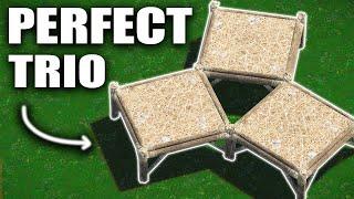 ''PERFECT TRIO'' - Rust Base Design 2025