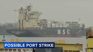 Time running out to avoid crippling US port strike as retailers brace for potential disruptions