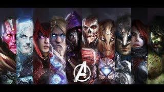 The Avengers Reimagined As Dark Fantasy Warriors