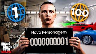 COMEÇANDO DO ZERO NO GTA 5 ONLINE