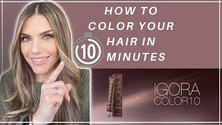 How To Color Your Hair In 10 Minutes