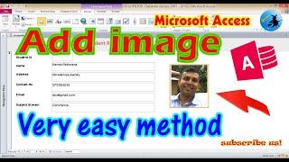 ms access add image to form | How do I add a picture to a form in Access? | Rover