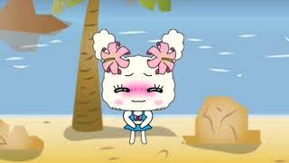Lovelitchi Wetting Her Swimsuit In The Beach