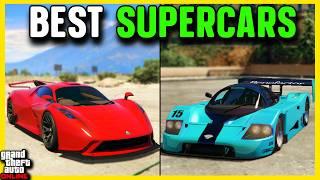 Top 10 BEST SUPERCARS in GTA Online