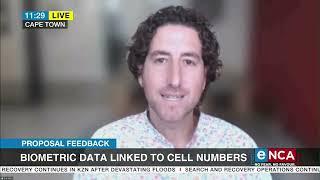 Biometric data linked to cell numbers