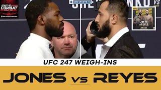 UFC 247: Jon Jones vs. Dominick Reyes weigh-ins | CBS Sports HQ