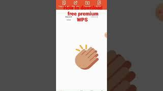 free premium WPS Text Editor