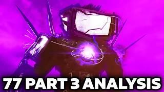 WILL TITAN TV MAN DIE?! - Skibidi Toilet Episode 77 Part 3 Analysis