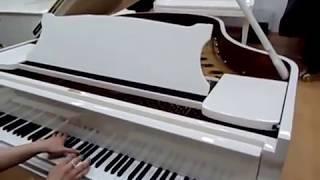 Белый рояль Steinway & Sons Мелодия из фильма Сумерки