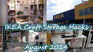 IKEA Craft Room Storage Hacks July 2024