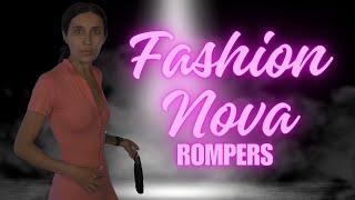 Fashion Nova Rompers Tryon!!!!