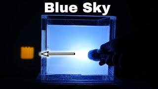 Why Is The Sky Blue? Easy At-Home Experiment