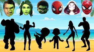 TEBAK GAMBAR TOP SUPERHERO | AVENGERS, MARVEL, FAMILY SPIDER-MAN, IRON MAN, FAMILY HULK, VENOM, THOR