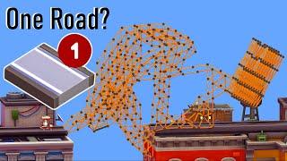 Can You Beat Poly Bridge 3 Using One Road?