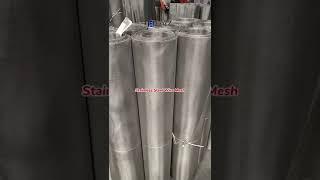 Stainless Steel Wire Mesh, Machine Woven Stainless Steel Mesh, Suitable for Filtration & Screen Mesh