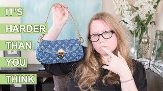 LOUIS VUITTON Denim Pleaty Crossbody Hack || Autumn Beckman