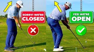 Why You Shouldn't Keep Your Shoulders Closed At Impact (TURN OPEN With This!)