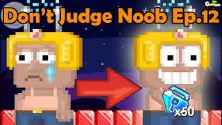 Don't Judge Noob pt.22!! [NOOB WITH 50 BLUE GEM LOCKS!!] | GrowTopia