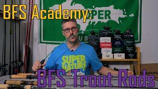 BFS Academy: How to Choose a BFS Rod for Trout Fishing? Stream BFS Rod Guide