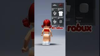 GIRLS ROBLOX OUTFIT ️ #shorts #girls #roblox