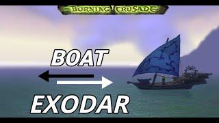 TBC BOAT Exodar and Azuremyst Isle - how to azuremyst - how to get to exodar