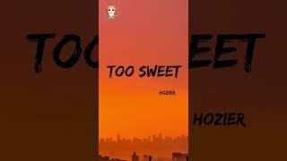 ‪@hozier‬ - Too Sweet (Lyrics)