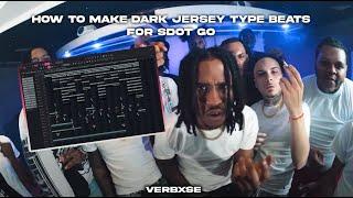 How To Make Dark Jersey Type Beats For Sdot Go, Jay Hound, Sweepers... | FL Studio Tutorial 2023