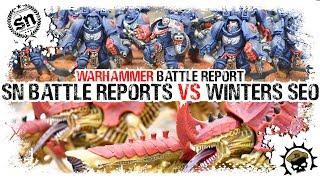 Warhammer 40k (Battle Report Challenge) SN Battle Reports Vs @winters SEO