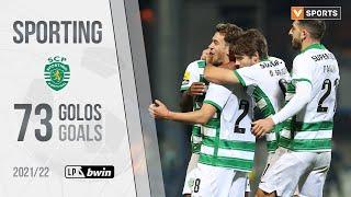 Sporting: Os 73 golos na Liga 2021/22