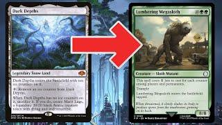 LUMBERING MEGASLOTH IS HERE TO PARTY! (Dark Depths Combo- Legacy MTG)