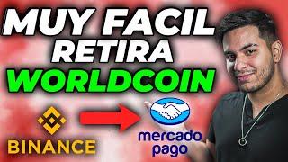 COMO RETIRAR DINERO de WORLDCOIN  De Worldcoin a BINANCE y WorldCoin a MERCADO PAGO (SIMPLES PASOS)